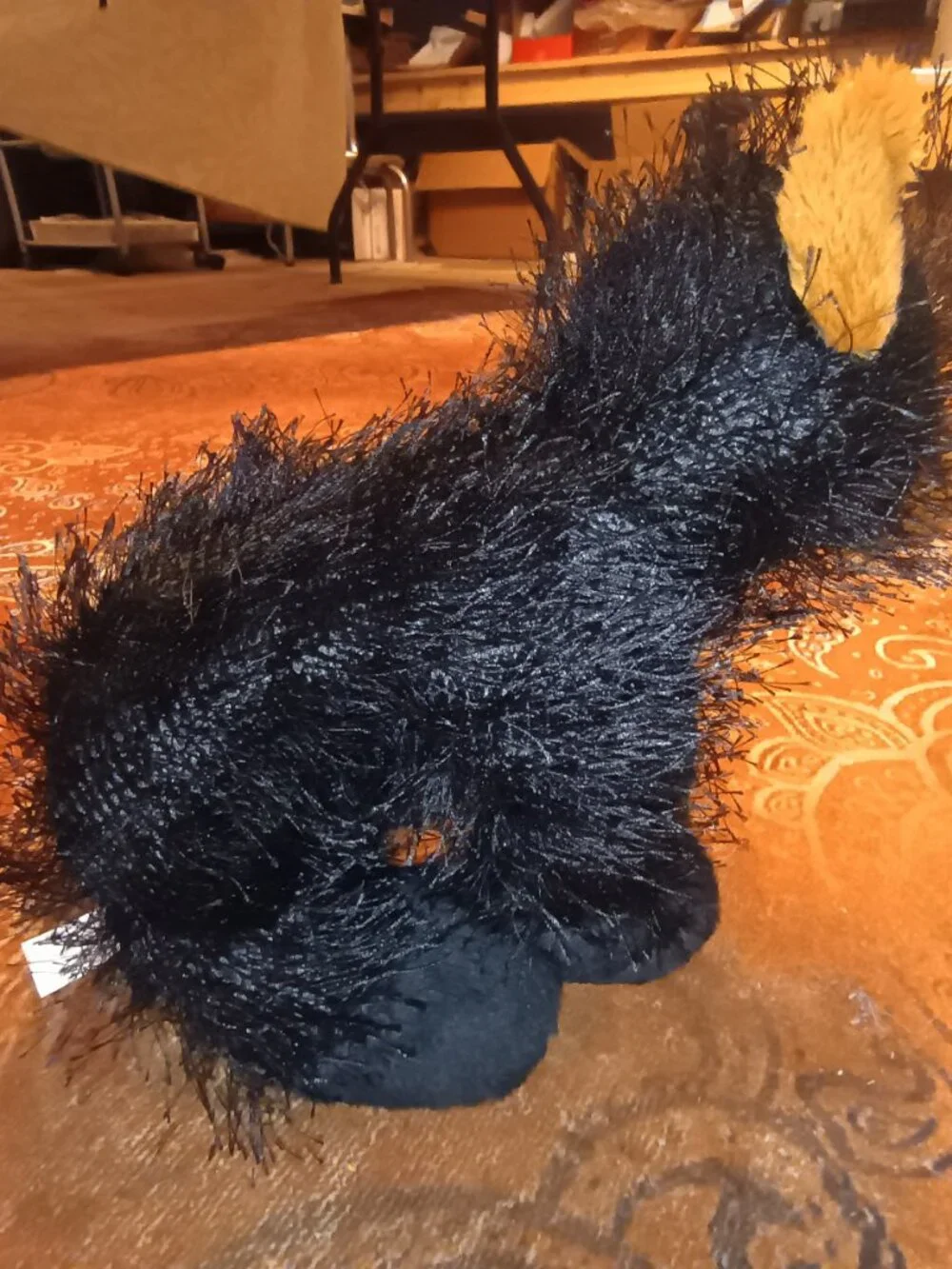 Ty Beanie Baby Black Bear Plush Toy